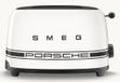 Smeg TSF01PCWEU Broodrooster 2 sneetjes 950 W Wit, Zwart