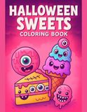 Halloween Sweets Food Coloring Book Treats for Kids