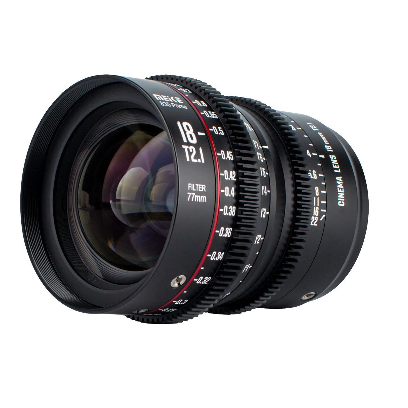 Meike MK-18mm T2.1 S35 Prime PL-Mount Lens - 6955523707322