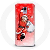 Maniacase Hoesje voor Samsung Galaxy A6 2018 Anime Son Goku Dragon Ball