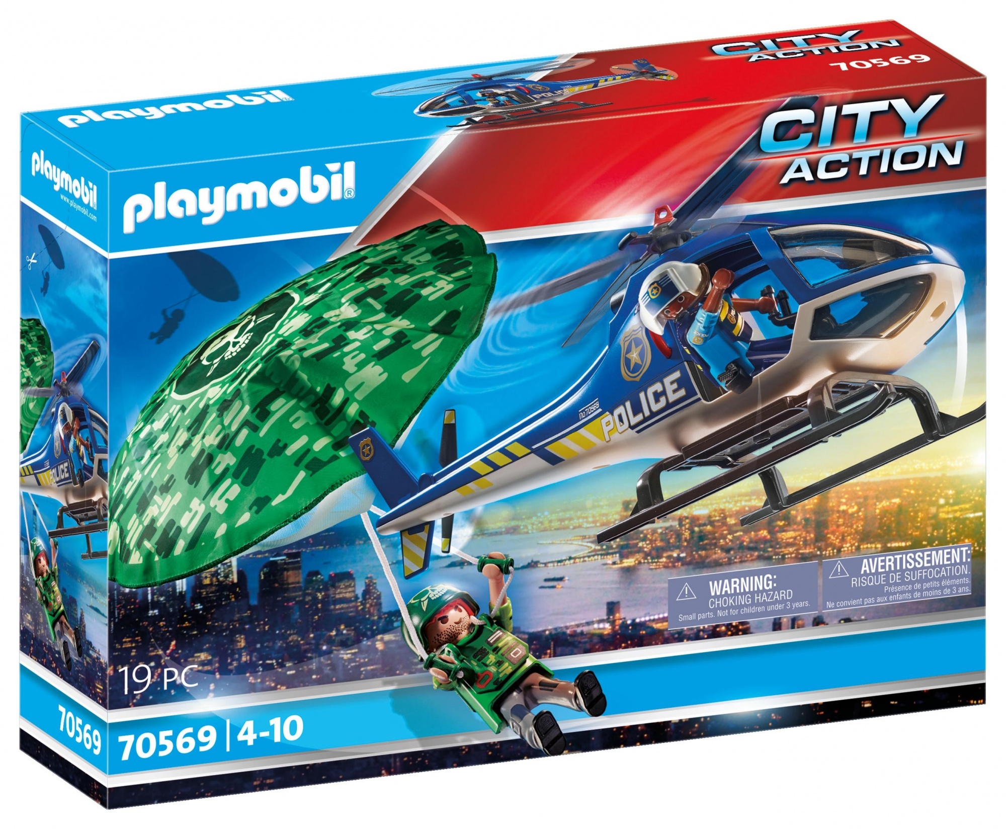 playmobil City Action Playmobil 70569 City Action Politiehelikopter