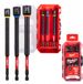 Milwaukee Jeu de douilles magnétiques Shockwave 8, 10, 13 mm x 150 mm