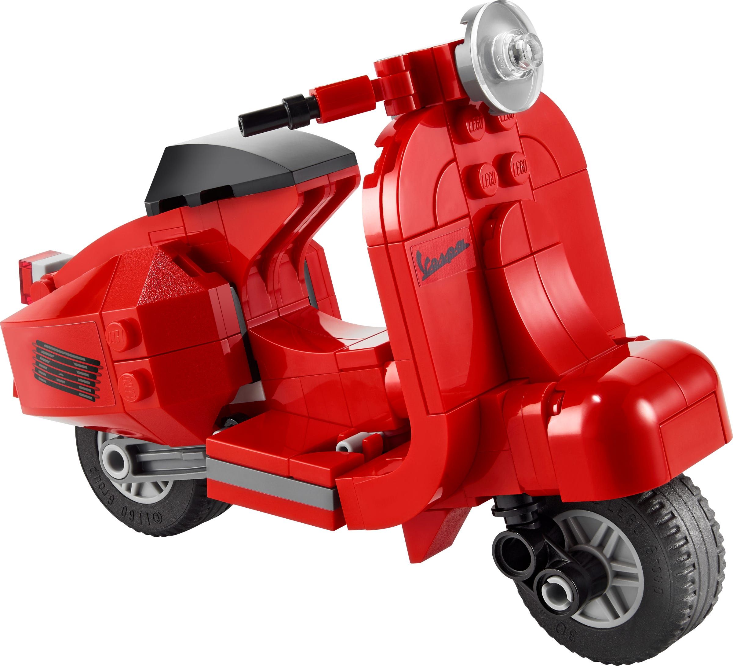 LEGO Vespa - Rood - Kunststof - 5702017166186