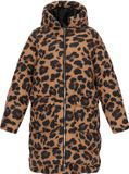 Faina Winterjas Bruin/Zwart