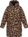 Faina Winterjas Bruin/Zwart