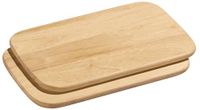 Zassenhaus Ontbijtplankje van hout | set van 2 | 26 x 17 cm