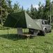 vidaXL Tente de voiture vert 308 x 215 x 220 cm Polyester et Acier