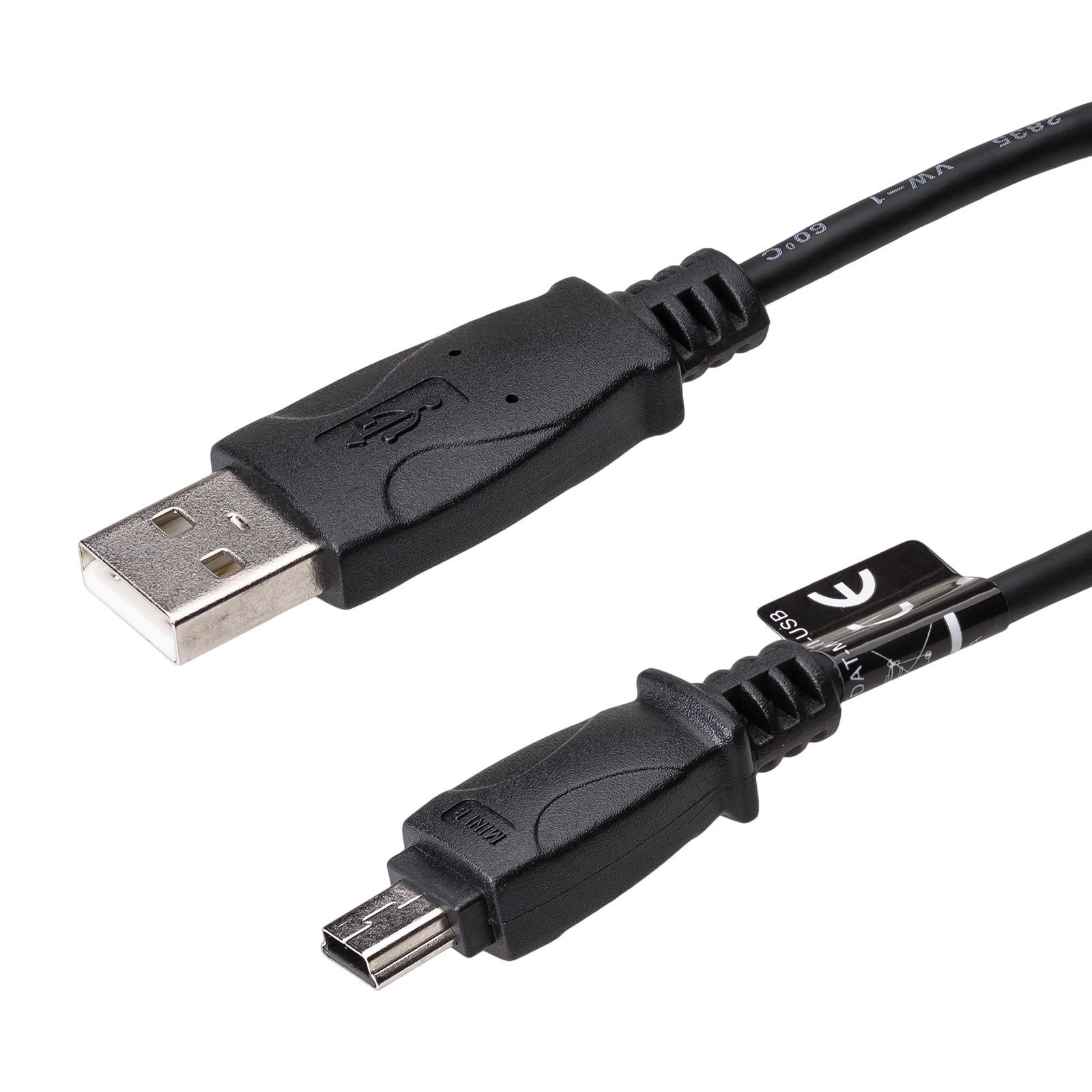 Akyga AK-USB-22 USB-kabel - 1 m - Zwart