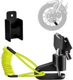 Merkloos Schijfremslot voor Elektroroller en Fiets met Herinneringskabel