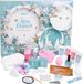 BRUBAKER Cosmetics Beauty Adventskalender - de XXL Wellness Kerstkalender voor Dames - 24 x Lichaamsverzorging Producten & Spa Accessoires - Mint Blauw