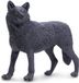 Safari Wilde Dieren Wolf Junior 13,5 Cm Zwart