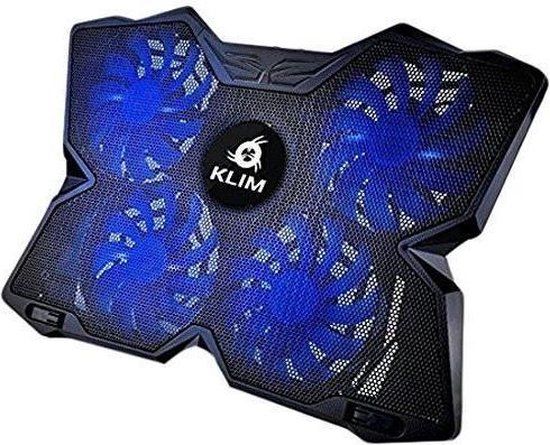 KLIM Wind notebook cooling pad 48,3 cm (19'') 1400 RPM Zwart