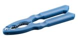Fackelmann Notenkraker Essential – twee notenhouders voor klein en groot, donkerblauw/zilver