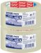 Tesa Verpakkingstape - 2x - Strong - Transparant - 66 mtr x 50 mm