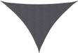 vidaXL Zonnescherm Driehoekig 3,5x3,5x4,9m Oxford Stof Antracietkleur