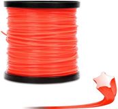 OEM Nylon draad in schaarvorm, 2,4 mm, 100 meter, geschikt voor intensief grasmaaien