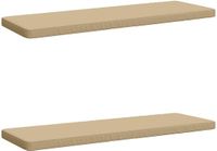 vidaXL - 2-delige - Coussin de banc - VUGHT - Beige
