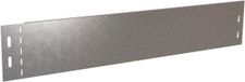 Green-Split Borderrand metaal 18,5 cm x 120 cm bruin