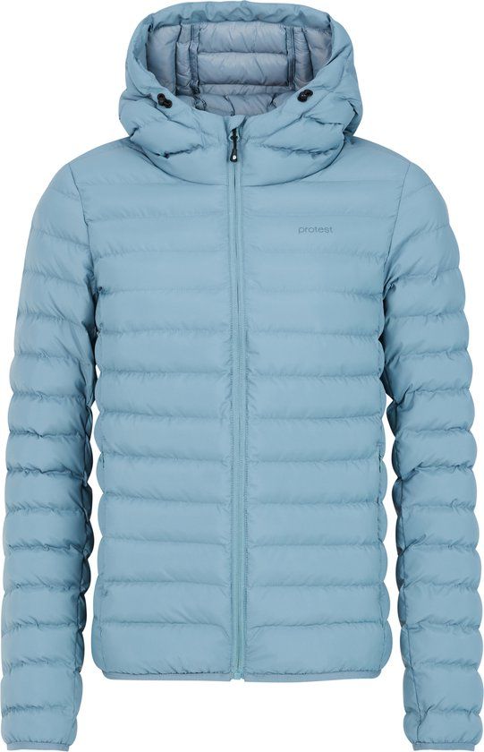 Protest PRTICE Puffer Jacket Dames - Steel Blue - Maat XS/34
