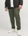Jack & Jones Heren Cargo Broek JPSTPAUL JJFLAKE slim Groen 40W / 30L