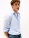Tommy Hilfiger Heren Overhemd Katoen M Lichtblauw