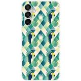 Samsung Galaxy M15 5G Toucan diamant siliconen hoesje