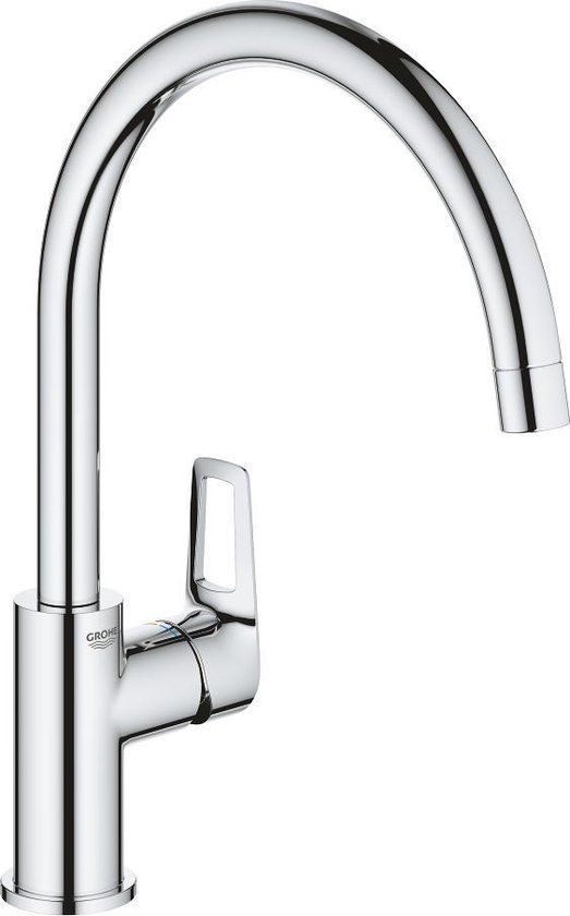 GROHE Start Loop Keukenmengkraan - draaibare uitloop - chroom - 31374001