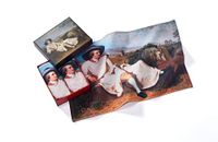 Musearta Unisex gastendoekjes in set van 2 met het motief Goethe in The Roman Campagna van de kunstenaar Johann Heinrich Wilhelm tafelpoot van katoen in de afmetingen 40 x 60 cm, GT2-JT-GC-V433101