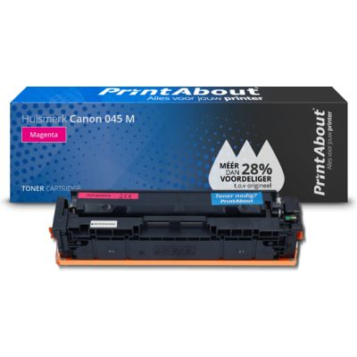 PrintAbout Huismerk Canon 045 M Toner Magenta