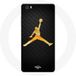 Maniacase Etui voor Huawei P8 Lite Air Michael Jordan Logo Geel
