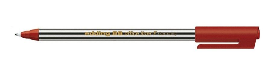 Edding 88 - Fineliner - Fijn - Rood