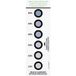 Antistat 309-0072 Indicateur d'humidité ESD 200 pièce(s)