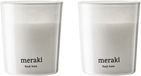 Meraki Geurkaarsen set White Garden klein