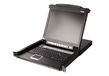 ATEN CL5708N commutateur KVM LCD 48 cm, USB-PS/2, VGA, 8 ports, clavier américain