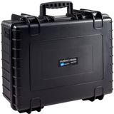 B&W International Type 6000 Outdoor Case incl. vakindeling - zwart