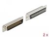 Delock 66705 kabel-connector D-Sub HD 50 pin/50 soldering pin Zilver