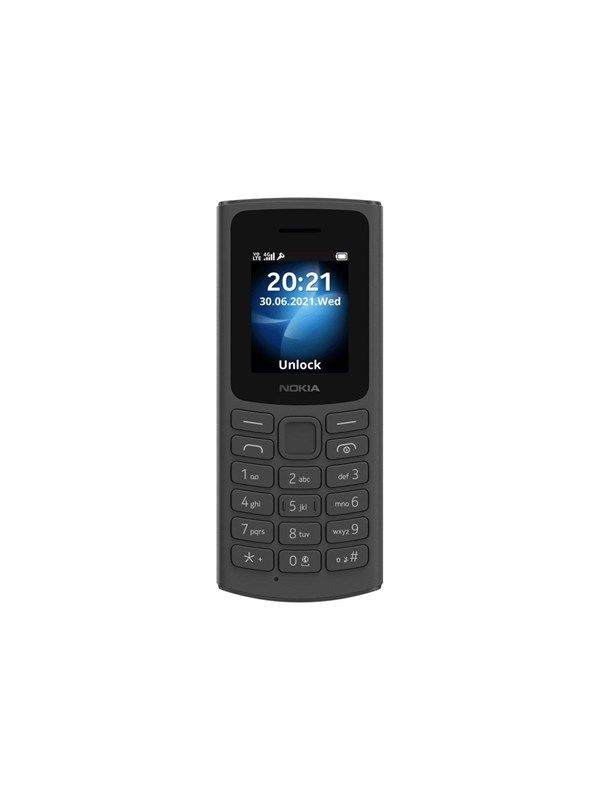 Nokia 105 2021 4G - Black - Dual SIM