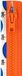 Opti Prym Ritssluiting Kunststof 6mm grof Deelbaar Oranje #693 40 cm