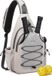 Sac de pickleball Sport pour femmes et hommes - Sac de paddle de pickleball léger avec plusieurs compartiments - Bleu, Bleu-vert, Ivoire, Gris clair, Noir - Polyester