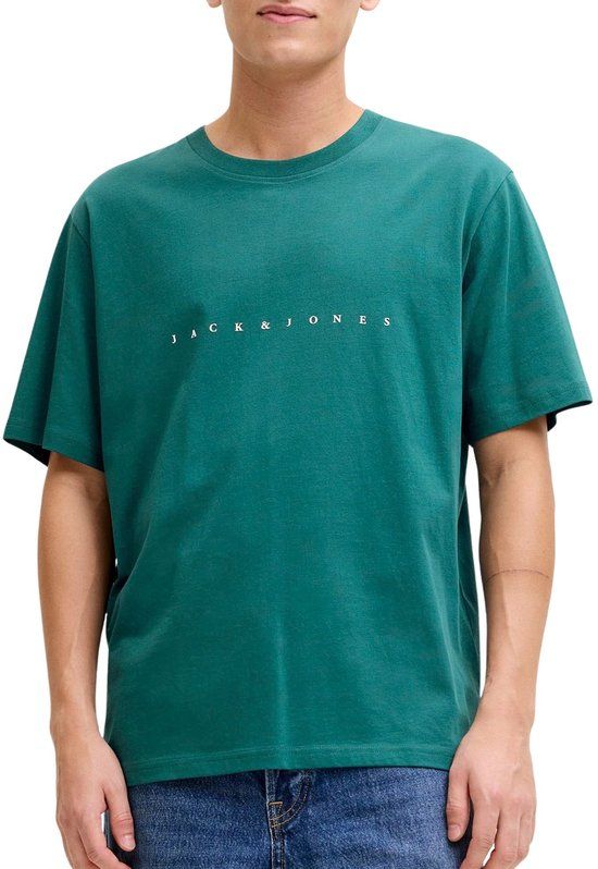 Jack & Jones Essentials Star SS Crew Shirt Heren - Maat S