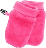 Playshoes Kinderknuffel fleece want roze