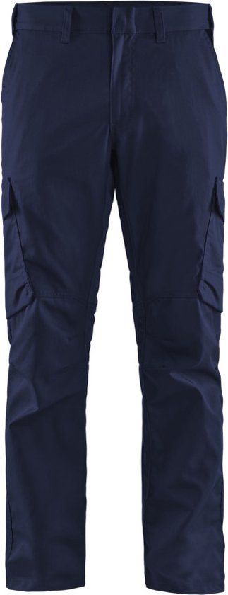 Blaklader Industrie werkbroek stretch 1444-1832 - Marineblauw/Korenblauw - C50