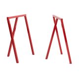 HAY Loop Stand Frame 72 cm Lot de 2 Maroon red