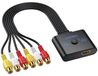Convertisseur AV vers HDMI - RCA - 1080p - 4:3 16:9