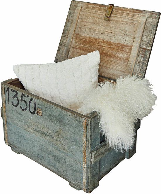 Loberon Kist Lorive blauw