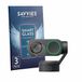 Savvies 3 Stuks Screenprotector - Geschikt voor Insta360 Link 2 Pro (Lens) - Beschermfolie Glas Transparant