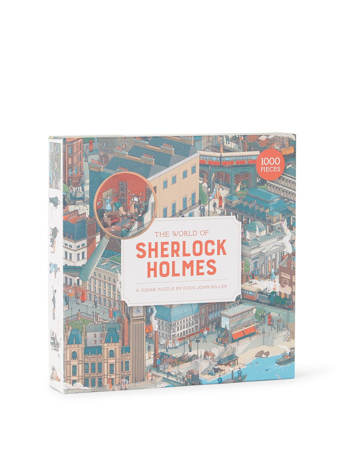 Laurence King Doug John Miller The world of Sherlock Holmes legpuzzel 1000 stukjes - 9781786277497
