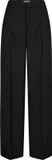 Mos Mosh MMLeya Miley Pant Zwart Katoen Elastaan Regular Fit Dames Maat M