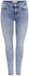 ONLY ONLBLUSH MID SK ANK RAW DNM REA694 Dames Jeans - Medium Blue Denim - Maat M/32