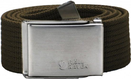 Fjällräven Canvas Belt Kledingriem - Unisex - Dark Olive